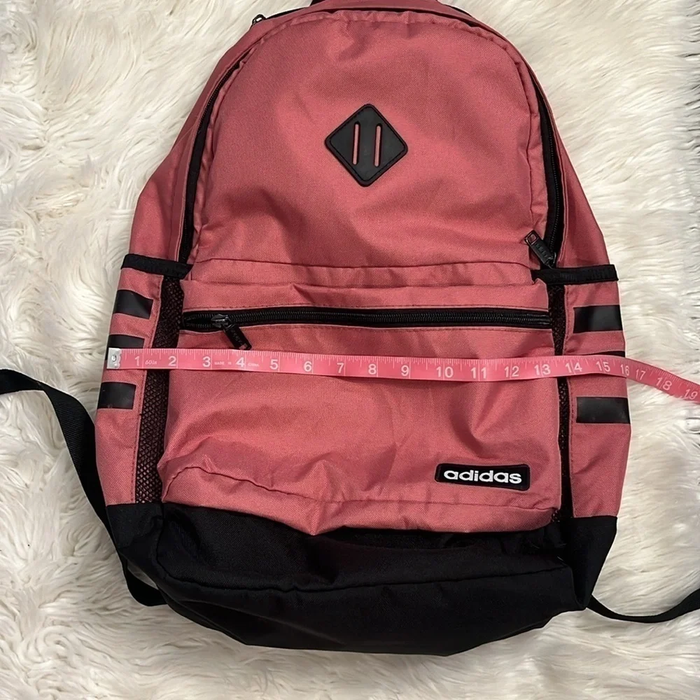 Adidas backpack book bag mauve rose pink - Picture 6 of 8